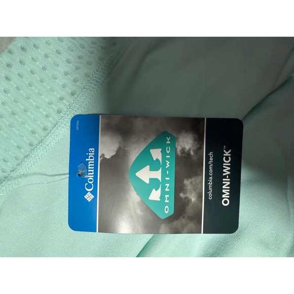 Women's Columbia Long Sleeve Shirt XS Green - Picture 4 of 5